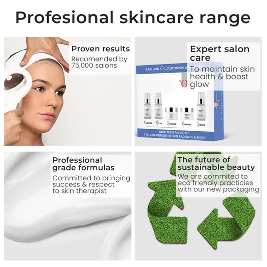 O3+ Skins Lutions 2 In 1 Whitening & Sea White Facial Kit With Peel Off Mask - Pinkbliss