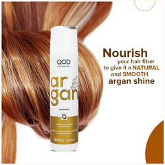 QOD Professional Argan Shampoo Sulphate free 300ml - Pinkbliss