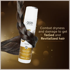 QOD Professional Argan Shampoo Sulphate free 300ml - Pinkbliss