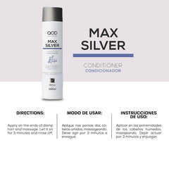 QOD Professional Silver Hair Conditioner 300ml - Pinkbliss