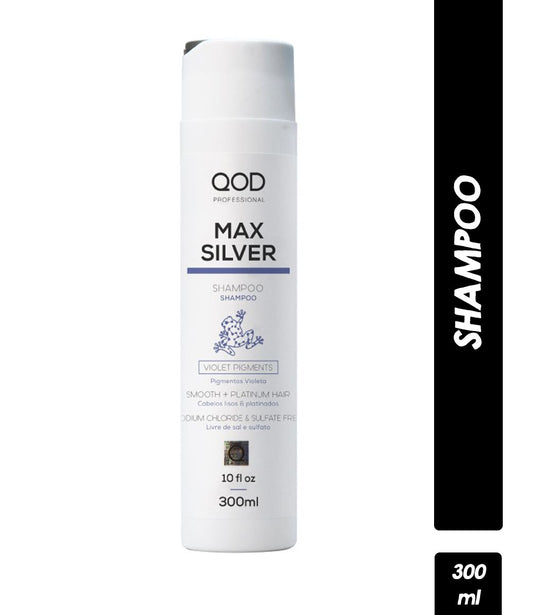 QOD Professional Max Silver Hair Shampoo 300ml - Pinkbliss