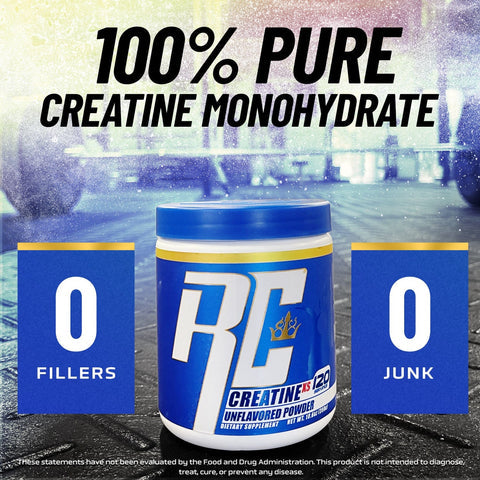 Ronnie Coleman Creatine XS – Unflavored Powder 120 Servings - Pinkbliss