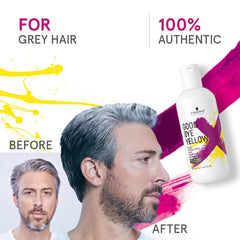 Good Bye Yellow Schwarzkopf Professional Neutralising & Anti-Yellow Sulfate Free Purple Shampoo 300ml - Pinkbliss