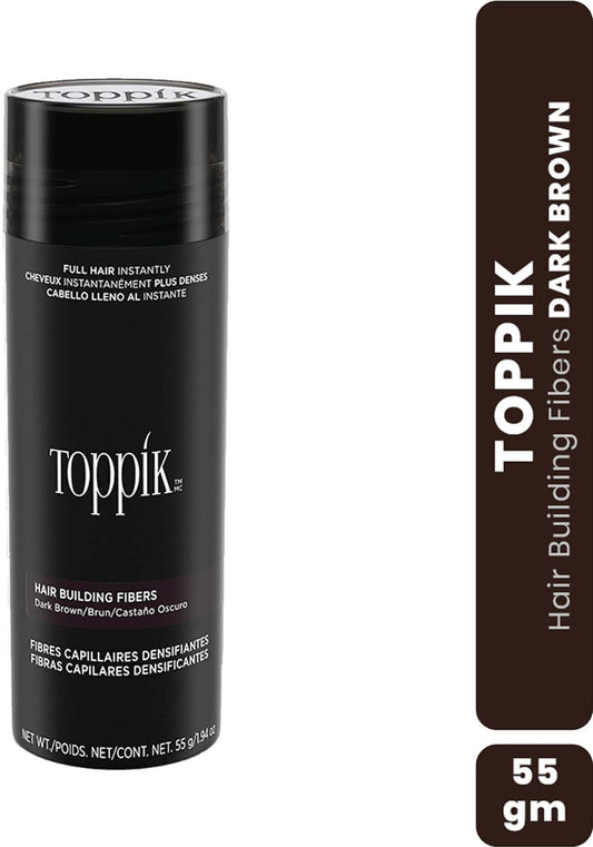 Toppik Hair Building Fibers Dark Brown 55 Grams - Pinkbliss