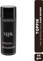 Toppik Hair Building Fibers Dark Brown 55 Grams - Pinkbliss