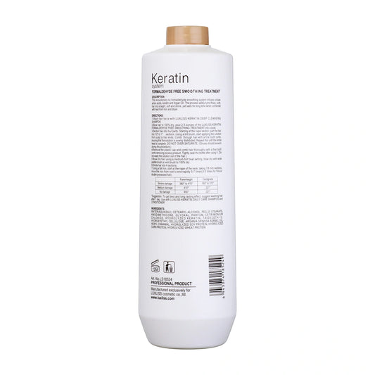 Luxliss Keratin Smoothing Treatment 1000ml - Pinkbliss